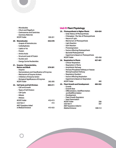 UP Board Complete Course Biology Class 11 Exam 2025-26 | Check Points, Chapter Tests, Topic Tests & Unit Tests Based on NEP 2020 | Based on NCERT