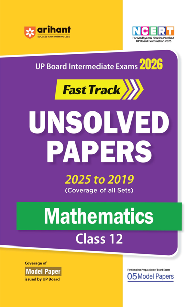 Buy UP Board Fast Track Mathematics Class 12 Exam 2026 | English Medium ...