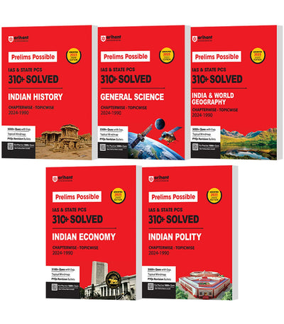 Prelims Possible Indian History ,Indian Economy, India & World Geography,Indian Polity & General Science