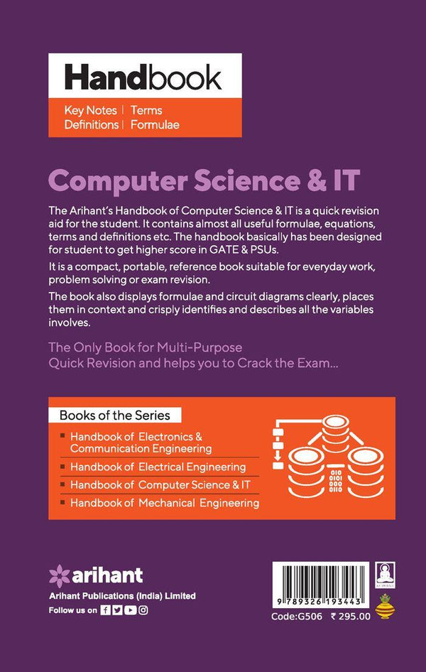 Buy Handbook of Computer Science & IT | Study Guide – arihantbooks