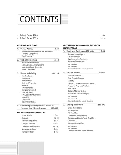 GATE Tutor 2025 Electronics & Communication Engineering | Study Guide