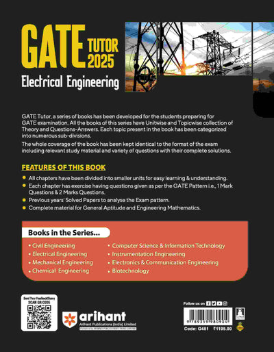 GATE Tutor 2025 Electrical Engineering | Study Guide