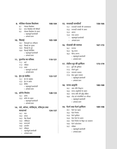 NSQF (Level 3) Dress Making Theory (I Year) | Hindi