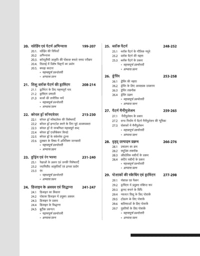 NSQF (Level 3) Dress Making Theory (I Year) | Hindi