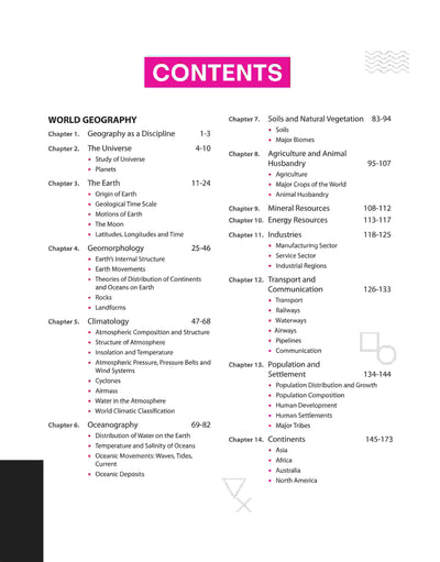 NCERT MCQs India & World Geography (Class 6-12) | 2nd Revised Edition | For UPSC and Other Competitive Exams | English Medium