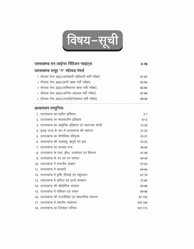 Uttarakhand One Liner & Objective Question 4444+ | Hindi Medium