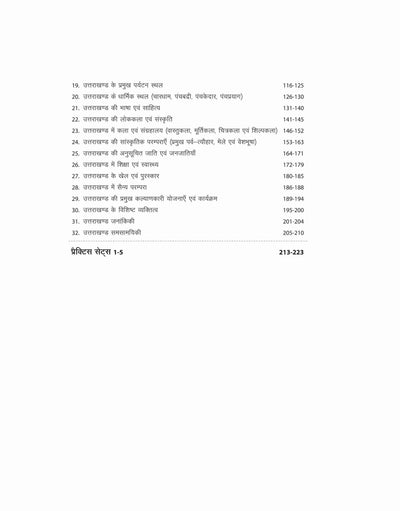 Uttarakhand One Liner & Objective Question 4444+ | Hindi Medium