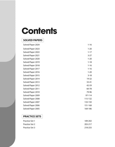 IIT JAMChemistry | Solved Papers (2024-2005) | English Medium