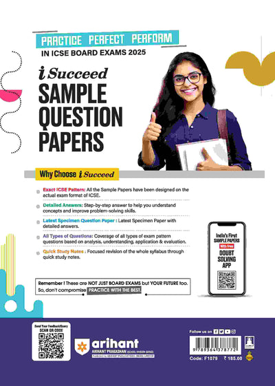 i-Succeed ICSE History & Civics Class 10th | 15 Sample Question Papers | For ICSE Exams 2025