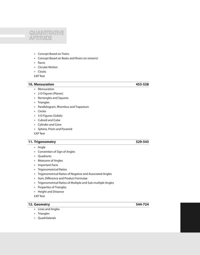 Quantitative Aptitude Quantum CAT Also useful for XAT, CMAT, CSAT, SSC & Bank PO