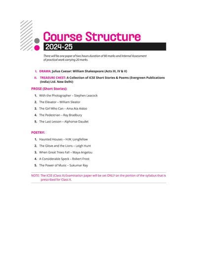 i-Succeed ICSE Literature in English (Paper 2 ) Class 10th | 15 Sample Question Papers | For ICSE Exams 2025