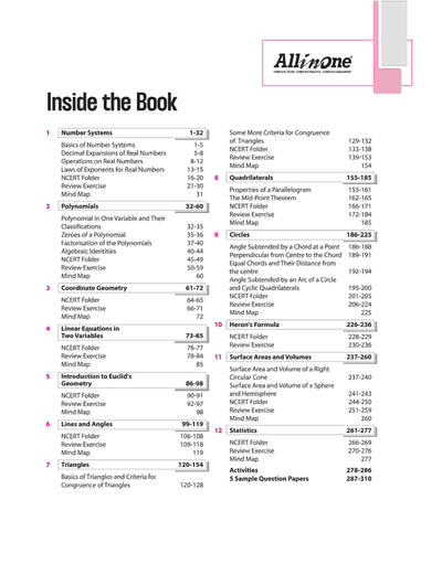 All In One CBSE Mathematics Class 9th | For CBSE Exams 2025 | Revised Edition 2025