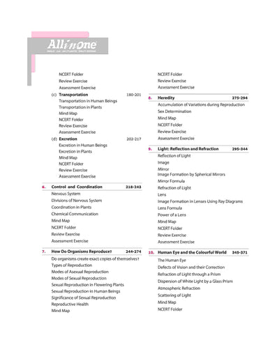 All In One CBSE Science Class 10th | For CBSE Exams 2025 | Revised Edition 2025