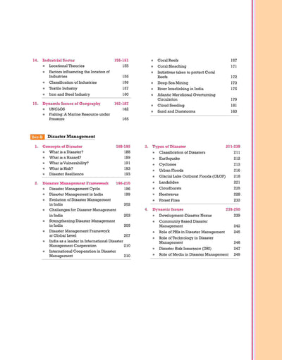 Pulse Handwritten Notes IAS Mains - Geography(GS - 1), Disaster Management & Environment (GS -3) | First Edition