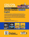 CDS /OTA Chapterwise Solved Papers (2024 - 2011) English