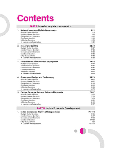 Checkmate CBSE Class 12 Economics | Competency Based Questions (CBQs) | First Edition