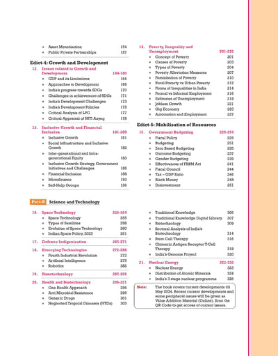 Pulse Handwritten Notes IAS Mains - Economic Development And Science & Technology (GS-3)| First Edition