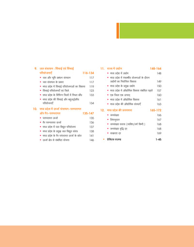 MPPSC Prelims Handwritten Notes | Unit 4 : Geography of Madhya Pradesh | Hindi Medium