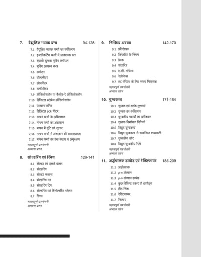 NSQF (Level 4) Electronics Mechanic Ayum Consumer Electronics Theory (I & II Year) | Hindi
