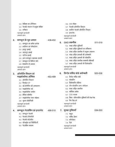 NSQF (Level 4) Electronics Mechanic Ayum Consumer Electronics Theory (I & II Year) | Hindi