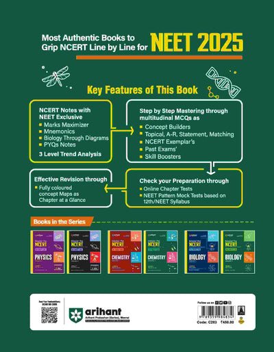 Master The NCERT for NEET UG 2025 Biology (Volume-2) | 2000+ MCQ I Revised Edition