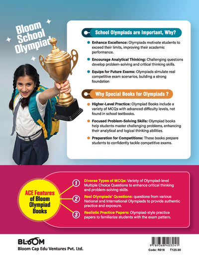Olympiad ACE Maths Class 8 | A Comprehensive Practice Book | ACE Your Olympiad Preparation