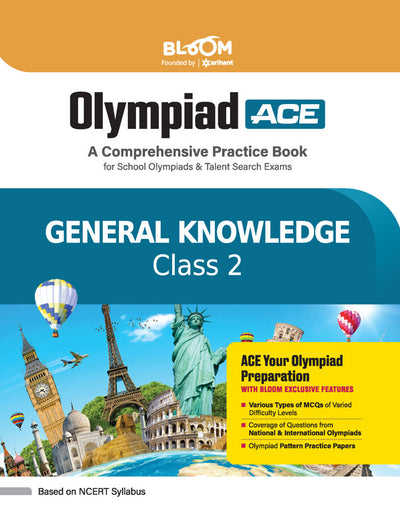 Combo of Olympiad ACE Class 2 | English, Maths, Science,Reasoning, Computer, Hindi & General knowledge