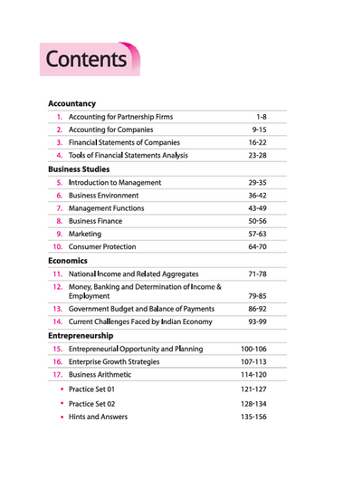 Olympiad ACE Commerce Class 12 | A Comprehensive Practice Book | ACE Your Olympiad Preparation