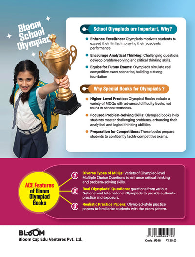 Olympiad ACE Ganit (Maths) Class 10 | A Comprehensive Practice Book | ACE Your Olympiad Preparation