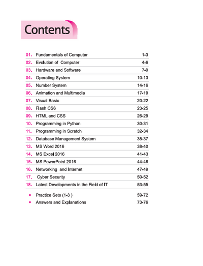 Olympiad ACE Computer Class 10 | A Comprehensive Practice Book | ACE Your Olympiad Preparation