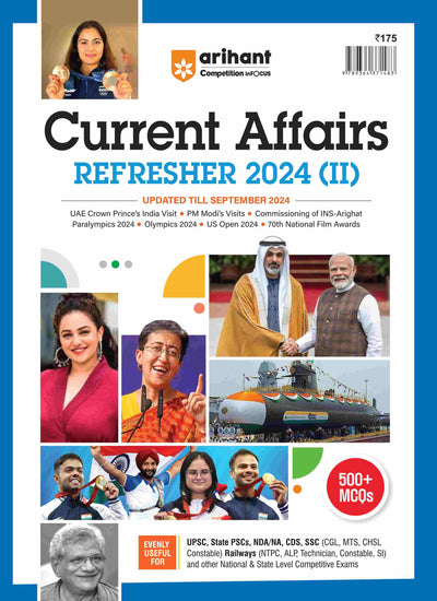 Current Affairs Refresher 2024 (II) | English Medium