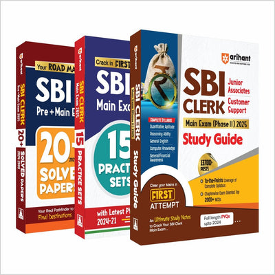 Combo of SBI Clerical Main Exam 2025 | English Medium