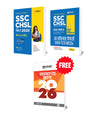 Combo of SSC CHSL Exam 2025 | Study Guide & Solved Papers | With Free General Knowledge 2026 | Hindi Medium
