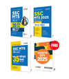 Combo of SSC MTS (Hawaldar CBIC & CBN) Exam 2025 | (Study Guide, Solved Paper, Mock Test + Solved paper) with Free Samanya Gyan 2025 | Hindi Medium