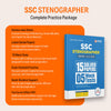SSC Stenographer (Grade C & D) Exam 2026 | Sectionwise Notes (Reasoning, GS, English) | 10 Solved Papers (2024–2025) | 10 Mock Tests (5 Offline + 5 Online) | Latest Current Affairs