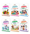 Combo of Workbook Class 8th | Sanskrit, Social Science, Honeydrew, Science, Hindi (Vasant & Bharat ki khoj), Mathematics