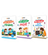 Combo  of Workbook class 1st | English (Mridang), Hindi (Sarangi), Joyful Mathematics  | Based on NCERT Textbook