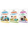 Combo of workbook Class 2nd | English (Mridang), Hindi (Sarangi), Joyful Mathematics | Based on NCERT Textbook