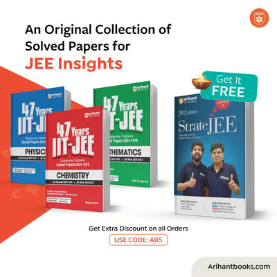 47 Years IIT JEE Combo for JEE Main & Advanced Free Strategy JEE