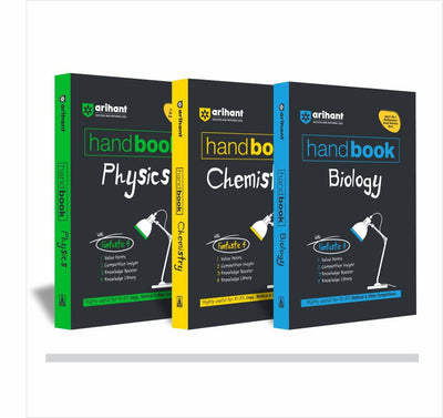 Combos of Handbook Physics+ Handbook Biology + Handbook Chemistry