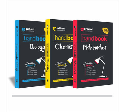 Combos of Handbook Biology + Handbook Chemistry + Handbook Mathematics