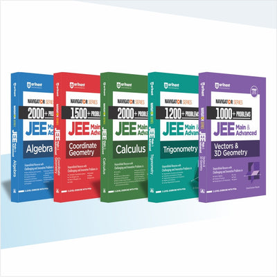 Combos of JEE Navigator Series for JEE Main and Advanced ( Set of 5 books )