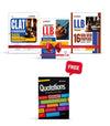 Combo of CLAT & LLB Exam 2026 | Study Guide & Solved Paper | English Medium