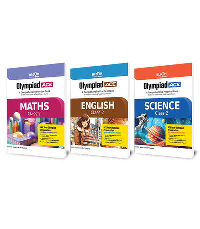 Combo of Olympiad ACE Class 2 | English, Maths & Science