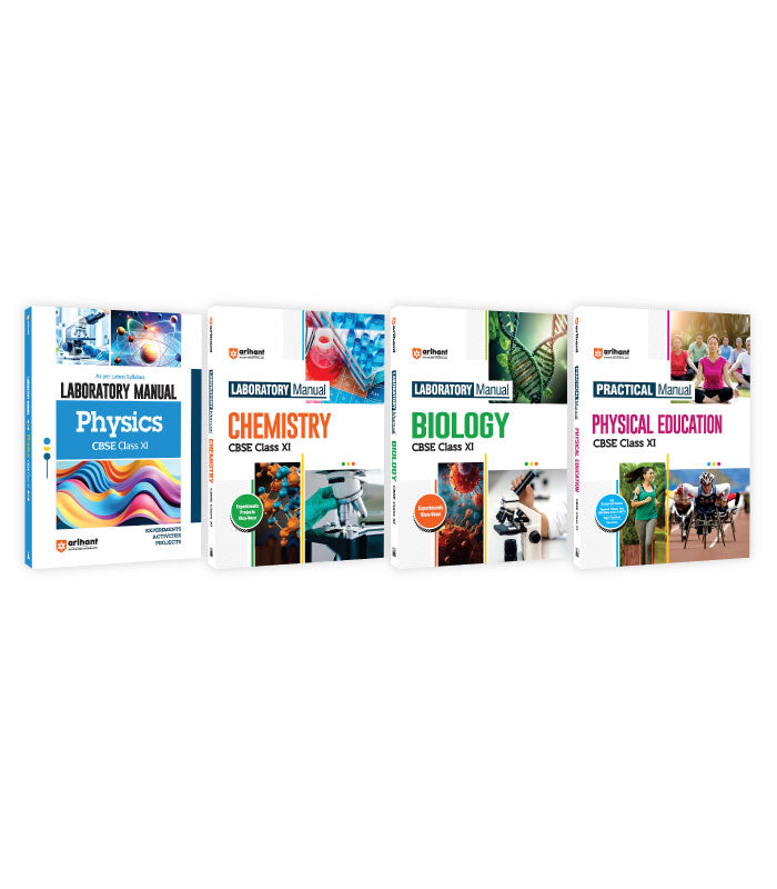 Lab Compiled Book Combo of Laboratory Manual CBSE Physics, Chemistry, Biology & Physical ...