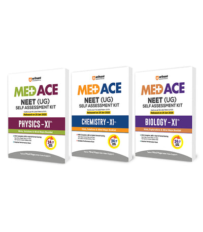 Combo of MED ACE Neet Self Assessment Kit class XI | Physics, Chemistry & Biology