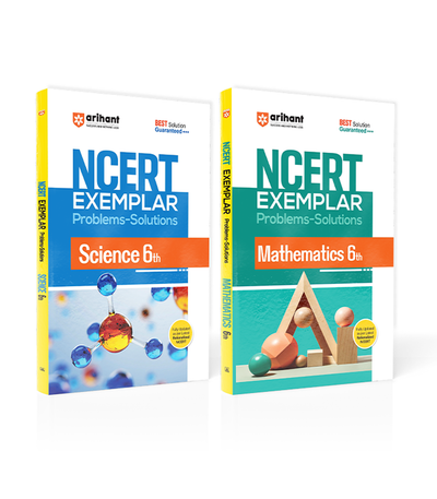 Combo of NCERT Exemplar Science & Mathematics Class 6 | Problems & Solutions | Fully Updated as per Latest Rationalised NCERT | English Medium