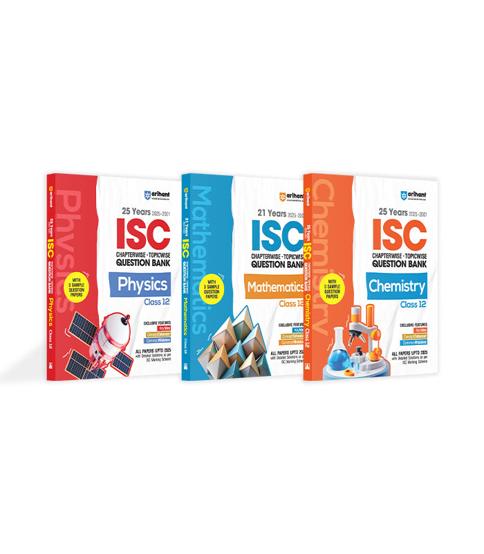Isc Book Review Pattern Isc Combo of ISC 25 Year Chapterwise-Topicwise Question Bank Class 12th ...