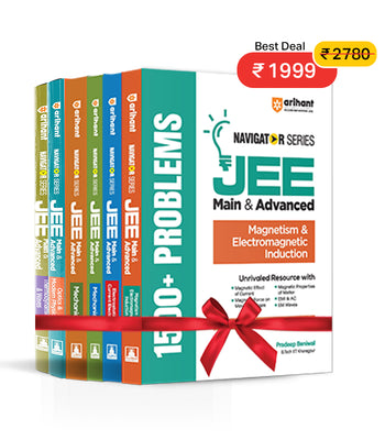 Combo of Navigator Series JEE Main & Advanced 2027 | Mechanics I, Mechanics II, Electrostatic & Current Electricity, Magnetism & Electromagnetic Induction, Optics & Modern Physics & Thermodynamics & Waves| by Pradeep Beniwal
