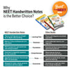NEET UG handwritten notes book cover with PYQ and revision